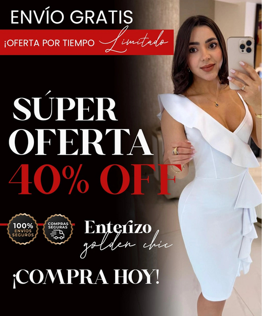 VESTIDO GOLDEN CHIC®